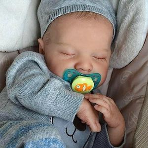 Reborn Baby Poppen, 19 Handmade Reborn Baby'S full silicone body, Reborn Baby voor meisjes,Girls