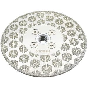 MSEURO 1 stuk 105/115/125mm diamantzaagbladen, slijpschijven, steen, marmer, graniet, diamantschijf Lucky(5inch 125mm)