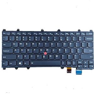 Laptop Toetsenbord Voor For LENOVO For Thinkpad Yoga 260 Colour Zwart Verenigde Staten Lay-out