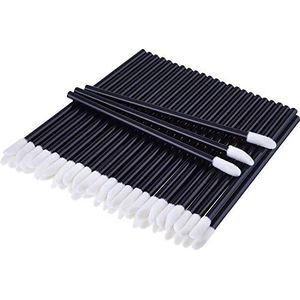 100 Stks Lippenborstel Wegwerp Make-up Borstels Lipstick Glans Sticks Applicator Tool Make-up Schoonheid Gereedschap Kits