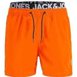 JACK & JONES Aruba Zwembroek voor heren, Oranje (Shocking Orange), M