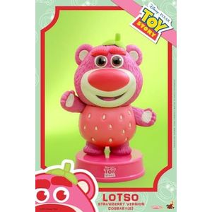 Hot Toys Toy Story 3 figuur Cosbaby (S) Lotso (Strawberry versie) 10 cm
