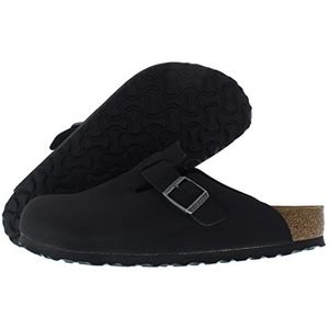Birkenstock Boston Vegan Black Birkibuc R 38 R EU