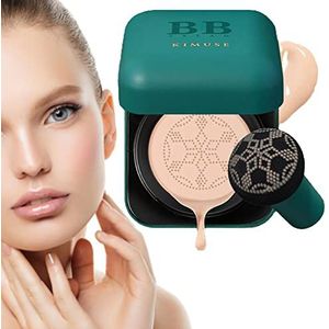 Luchtkussen BB Cream | BB Cream Make-up Foundation - Primer Face Makeup BB Cream voor natuurlijke nude make-up, langdurige oliecontrole Yeeda
