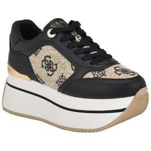 GUESS Camrio Sneaker voor dames, Zwart 005, 8.5 UK