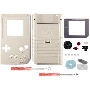 OSTENT Volledige behuizing Shell Case Cover Vervanging voor Nintendo GB Game Boy Console Kleur Grijs