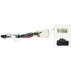 Autoradio-fasciapaneelplaatframe 2 Din Paneel Speler Dashboard Frame Voor Mitsubishi Voor Pajero Sport L200 Voor Triton 2008 2009 2010 2011-2016 9 Inch Autoradio Fascia's Dashboardbekledingframe(Allee