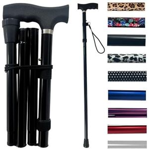 Life Health Care wandelstok, flexibel en duurzaam loophulp, wandelstok, opvouwbaar en mobiliteitshulp