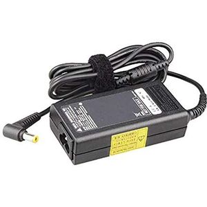 Packard Bell AC-adapter 65 W voeding & omvormer binnen zwart – power adapter & omvormer (binnenbereik, 100-240 V, 50/60 Hz, 65 W, 19 V, 3,42 A)
