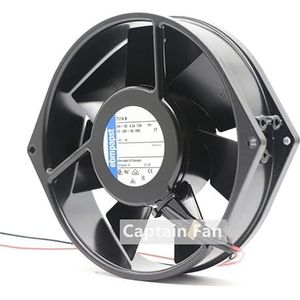 7114N Ebm Papst Ventilator 24VDC 0.5A 12W 172 * 150 * 38MM Axiale Ventilator voor Kast