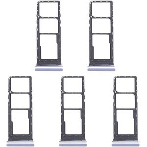 ZZjingli for Infinix Hot 30 Play NFC X6835 5 stuks SIM-kaartlade + SIM-kaartlade + Micro SD-kaartlade(Purple)