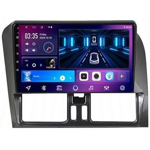 Android autoradio, mediaspeler, 9 inch touchscreen-radio voor Volvo XC60 2008-2017, autoradio, accessoires, plug and play, ondersteunt besturing (8 Core Wifi+4G 8G+128G)