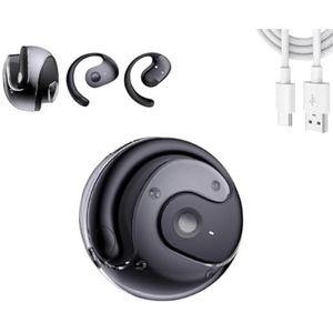 Hy-T26 Pro Taalvertaler Gelijktijdige Vertaling Oordopjes Hoofdtelefoon Draadloze Bluetooth Interpretatie Oortelefoon voor Taalstudenten - Ondersteunt 75 verschillende talen, Bt 5.4, Hifi Stereo Sound