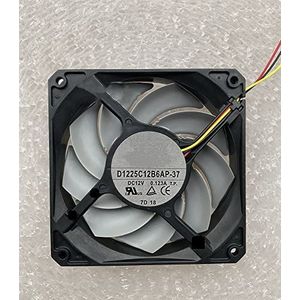 LMNCBVYA Guang Ding 12cm Super Silent DC12V Fan - 120x120x25mm 3-Wire Fan for Desktop, Graphics Cards, Gaming Consoles