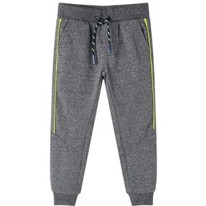 Kinderjoggingbroek 116 gemêleerd grijs