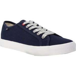 Regatta Mens Marine Canvas Lace Up Pump Trainers, marineblauw, 39 EU