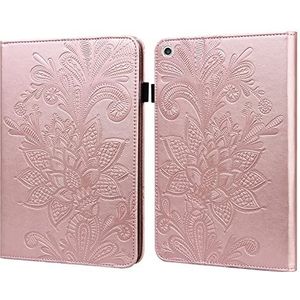 Tablet PC-hoes Lederen tablethut compatibel met Lenovo M10 TB-X505L/TB-X505F/TB-X605L/TB-X605F P10 (TB-X705F TB-X705L), Beugeltype tablet Pc Case met kaartslot schokbestendig PU Lederen kas flip porte