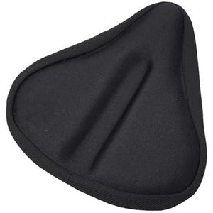 Fietszadel Kussen - Gel Gewatteerde Fietszadelhoes voor Mannen Vrouwen Comfort, Extra Zacht Oefening Fietszitje Compatibel met Peloton, Outdoor & Indoor met Verstelbare Klittenband Veilig Blauw