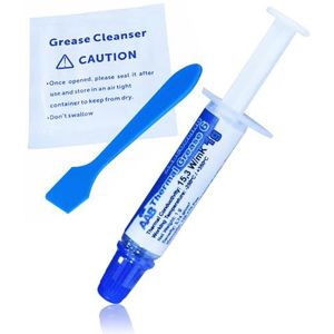 AABCOOLING Thermal Grease 6-1g - 15,3 W/mK - Efficiënt Thermal Paste PC, voor CPU processoren en GPU grafische kaarten, Geleidt Geen Elektriciteit, Hoge Thermische Geleidbaarheid, Computer Koelpasta