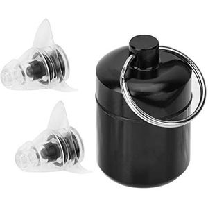 High Fidelity Concert oordopjes, herbruikbare siliconen ruisonderdrukking muziek oordopjes met doos, gehoorbescherming oordopjes voor muzikanten, festivals en clubs, ruisonderdrukkende oordopjes 23dB