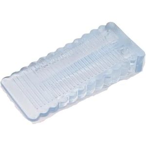 Deurstopwiggen, Siliconen blok wigvormige deurstopper(L-transparent)