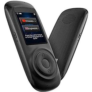 Taalvertalerapparaat, draagbare spraakvertaler, ondersteuning voor 70 talen, wifi/hotspot/tweeweg directe spraakvertaler 2,4-inch touchscreen, om te leren reizen, zakelijk winkelen Decoration