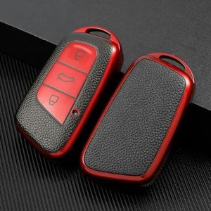 TPU Autosleutelhoesje Shell Houder Tas Sleutelhanger voor Chery ANT EQ1 2019 Autosleutelhoesonderdelen