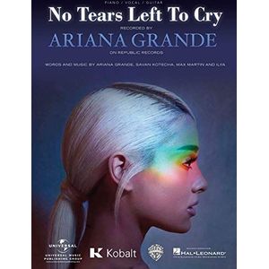 Ariana Grande - No Tears Left To Cry - Bladmuziek Single (Piano/Zang/Gitaar)