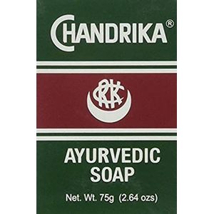 Chandrika Ayurvedische zeep stuk 75g
