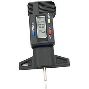 Digitale Diepte Gauge Caliper Trap Diepte Gauge Lcd Tire Tread Gauge for autoband 0-25.4mm Measurger tool remklauw