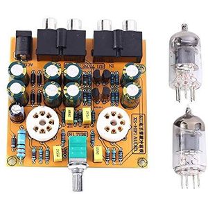 MEROURII 6J1 Tube Versterkers Board,Pre-Amp Versterker Audio Board HiFi Kanaal Klasse Een Volume Control Tone Voorversterker Board voor DIY Kit