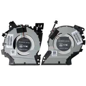 TPN-C134 CPU GPU Laptop Koelventilator Voor HP voor ZBook 15V G5 voor Mobiel voor Werkstation VGA PC Koeler Radiator Ventilatoren L25223 L25224-001(GPU GAN)