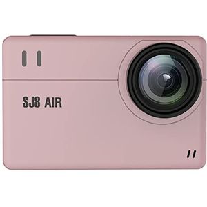 Action Camera, 4K Actie Camera 4K Ultra HD Onderwater Camera 30fps/60fps HD Afstandsbediening Helm Waterdichte FPV Sport DV Soepele Stabilisatie(Small Package,SJ8 Air Rose Gold)