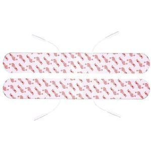 TENS elektrodenpads voor rugpijn, lumbago, ischias, artritis x 2 spinale lange tientallen pads van Totally TENS 4 cm x 33 cm