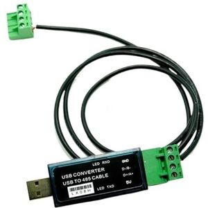 AKDDNZX USB naar RS485 RS-485 Converter Adapter Win10 Linux, kabel inbegrepen (6 stuks)