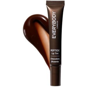 Lippenbalsem, tint, met peptiden, hydraterend (chocoladebruin)