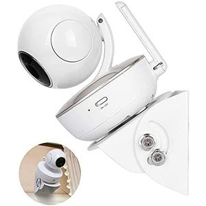 2 Pack verstelbare wandhouder voor babyfoon, perfecte hoek en eenvoudig te installeren, geschikt voor Motorola babyfoon, DXR-8 en de meeste universele monitoren camera