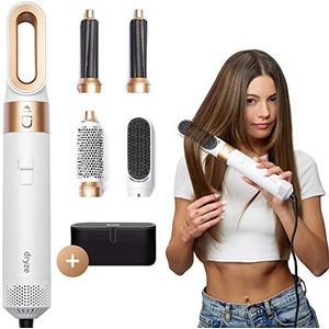 Dryze Airstyler 5-in-1, krultang, haardroger, warmluchtborstel, föhnborstel, föhn... (inclusief lederen doos)
