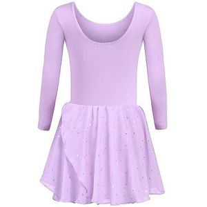 Trudge - Balletpak - Lila - Korte Mouwen - Dansjurk met Rok - Tutu