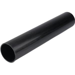 Glasvezelbuis, 2 stuks glasvezelbuis 1,64 ft, buitendiameter 3 mm-25 mm, buis van hard plastic, witte en zwarte holle staaf(Black,18x14x500mm)