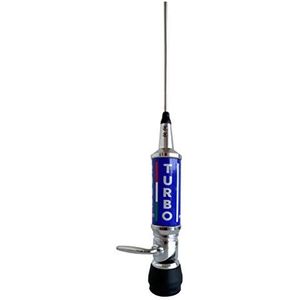 SIRIO antenne CB Turbo 2002 met PL-aansluiting (kabel en magnetische voet optioneel) (blauw)