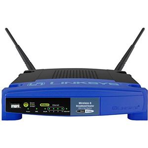 Linksys Wireless AC1200 Open Source Router 54 Mbit (EU). 54 MBit (EU) zwart, blauw