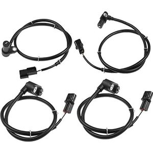 ABS Sensor Voor Mitsubishi Voor Pajero Sport Voor Monteiro L200 1993-2001 MR307045 MR307046 MR332667 Voor Achter Links Rechts ABS Wheel Speed ​​Sensor Snelheid Snelheidsmeter(4PCS)
