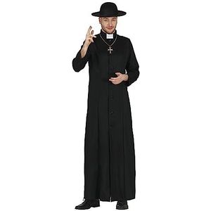 Monnik & Pater & Priester Kostuums | Kerk Voorganger Dominee Doright | Man | Maat 52-54 | Halloween | Verkleedkleding