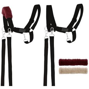 SKIPPI Halster voor Hobby Horse - Zwart