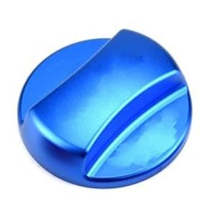 Aluminium Benzine- En Dieseltankdopafdekking Voor X1 X2 X3 X4 X5 X6 F10 F15 F16 F25 F26 F30 F34 F35 F48 F47 G30 G3 Tankdop Van(Blue1)