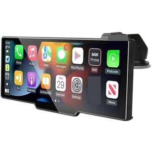 10.26 ""Dash Camera 4K Achteruitkijkcamera Monitor Auto GPS Navigatie Spraakbesturing 5G BT FM Auto Multimedia Speler Eenvoudig Te Installeren(NO Camera,None)