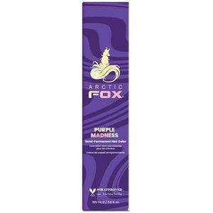 Arctic Fox, 100% veganistische en dierproefvrije, semi-permanente haarkleur, 165 ml, paars (Purple Madness)