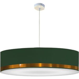 Lumlum Hanglamp Groene en koperen band D: 65 x H: 25