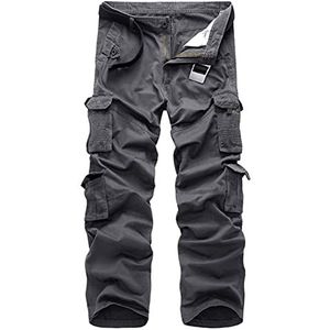Outdoor Scratch-Resistant Tactical Pants Men's Outdoor Cargo Pants Work Trousers Multi Pockets Combat Trousers